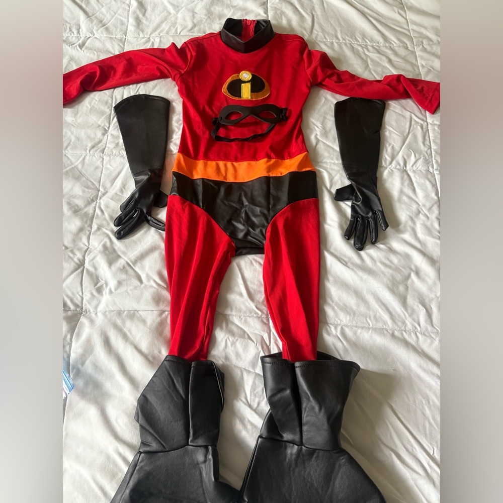 Superhero Kids Costume - Red and Black